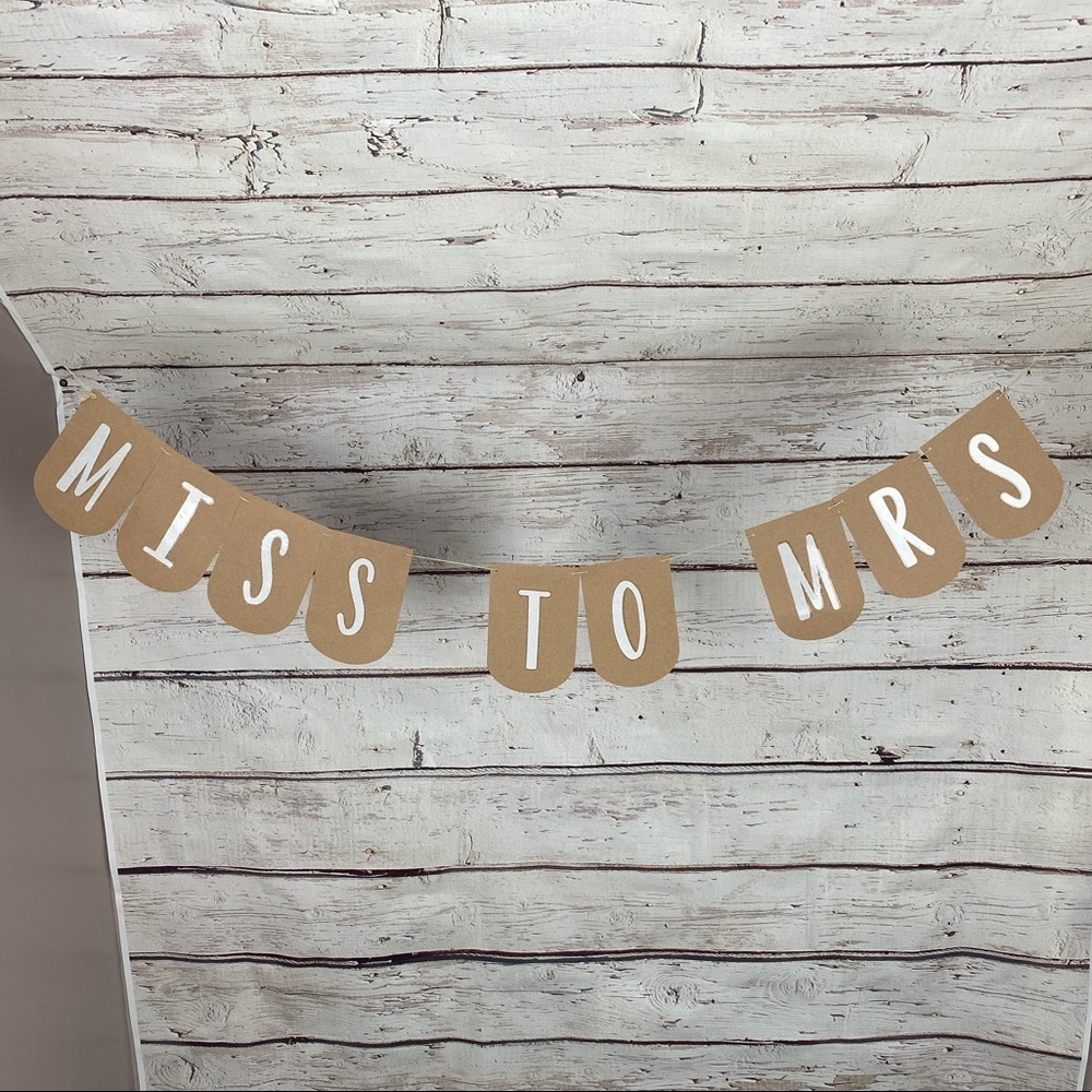 Bundle of TWO bachelorette banners